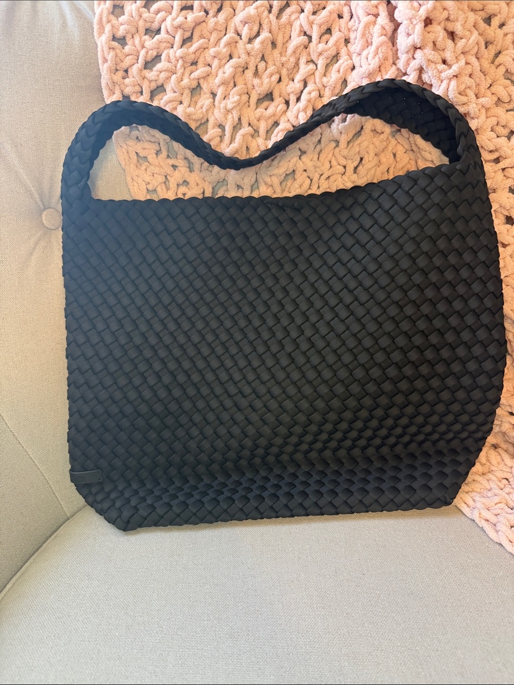 Naghedi Nomad Medium Hobo in Black - Picture 2 of 6